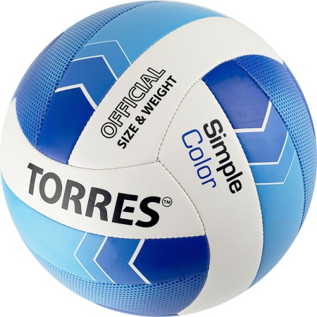 Купить Мяч волейбольный Torres Simple Color любительский р.5 в Новочеркасске 